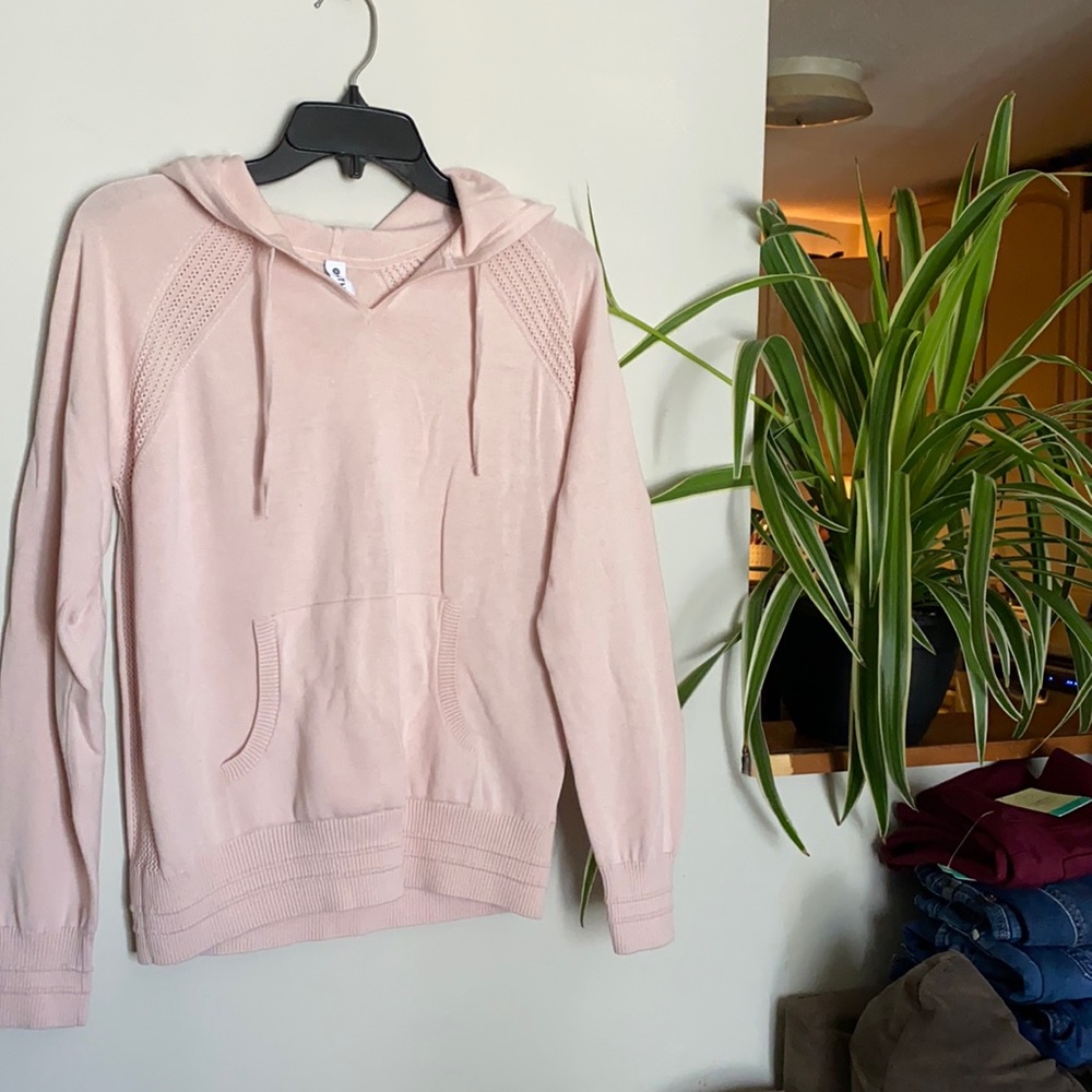 Athlete Pink hooded Sweater